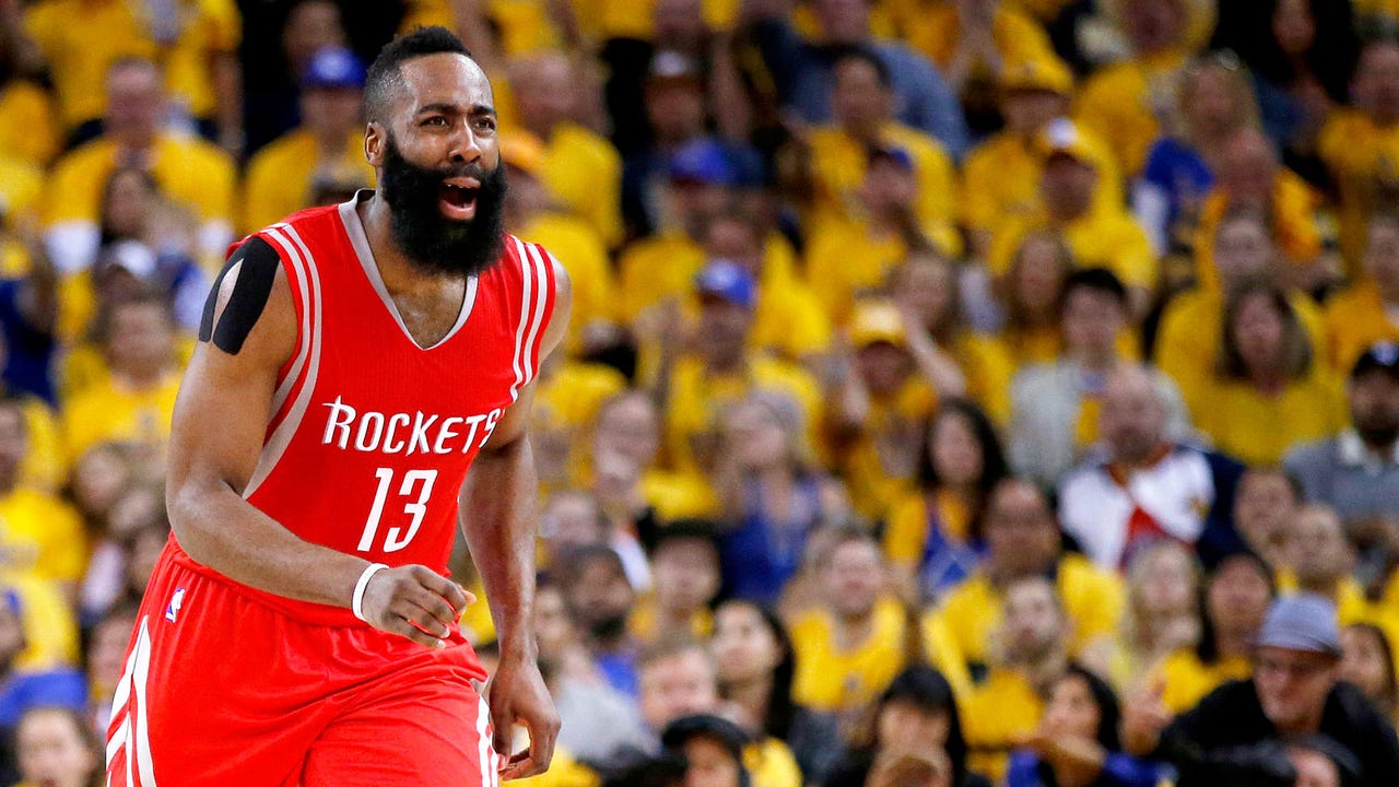 James Harden on slowing down Warriors: 'Easier said than done'